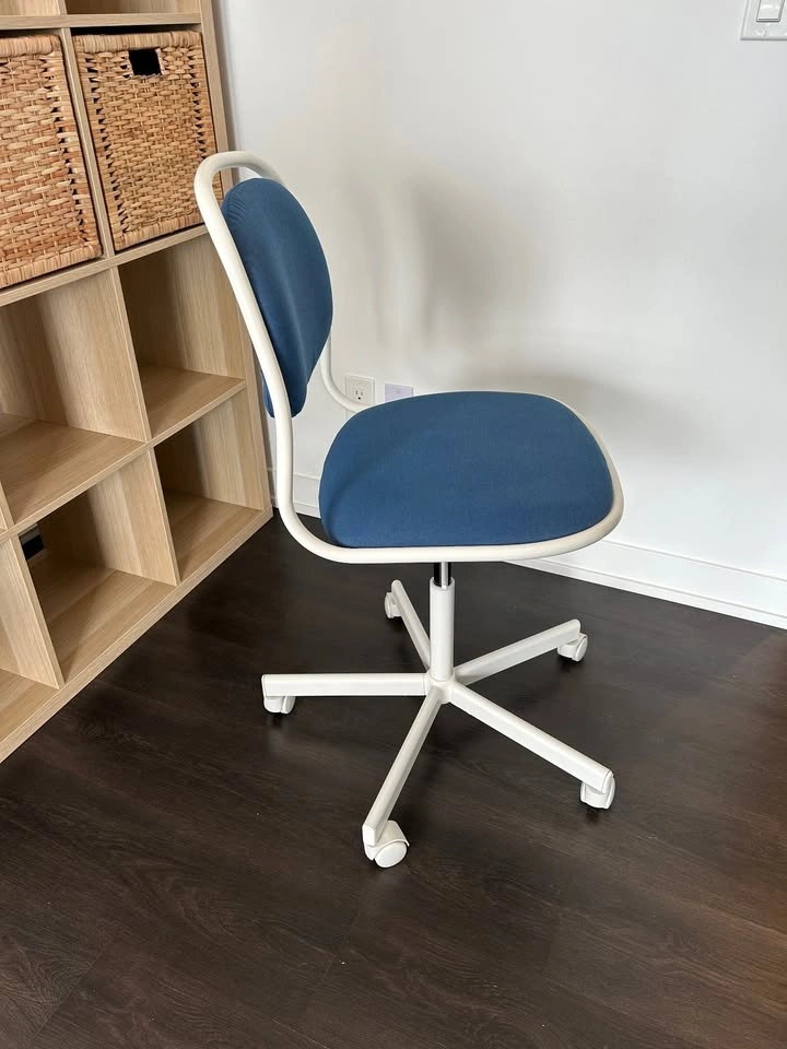 IKEA ÖRFJÄLL Swivel Office Chair – Blue - photo 3