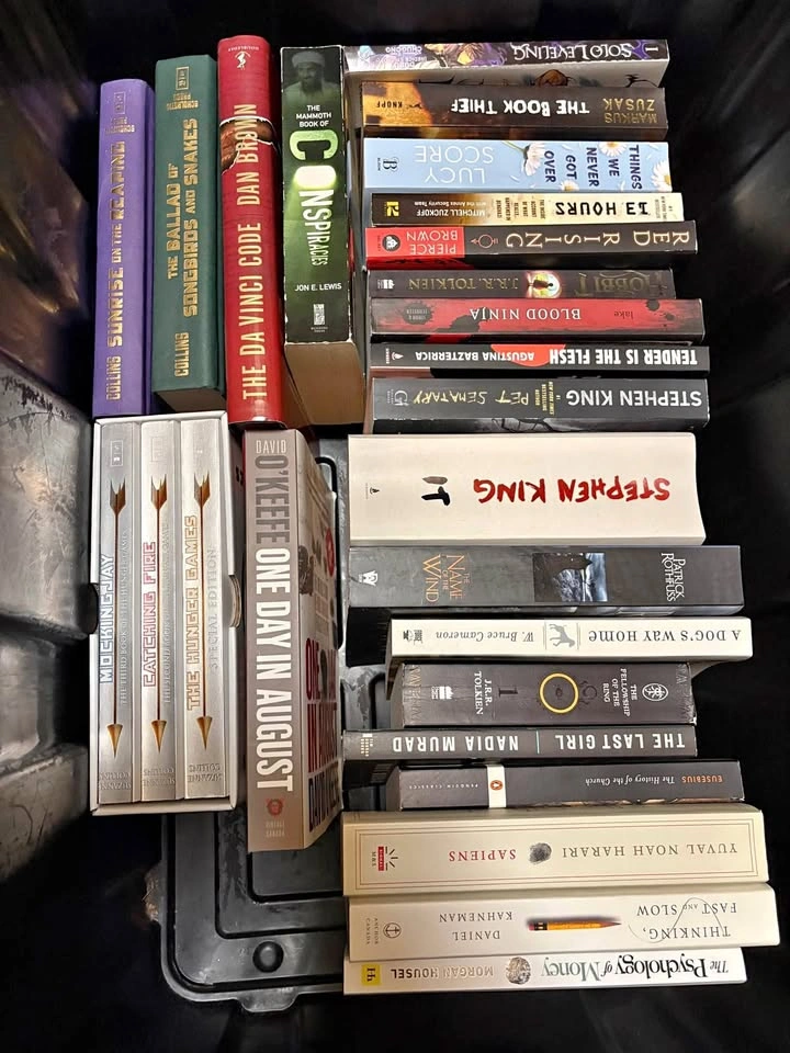 HUGE Book Collection Sale – Fantasy, Horror, History & More