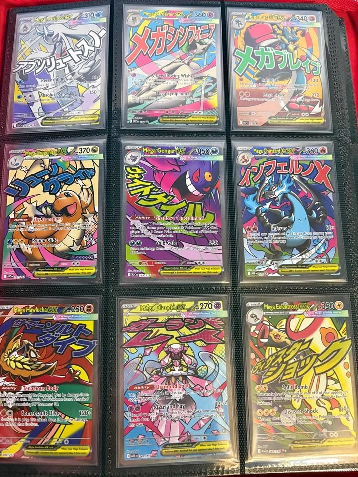 Pokémon Card Binder Collection (IRS, Promos, Full Arts, EXs)