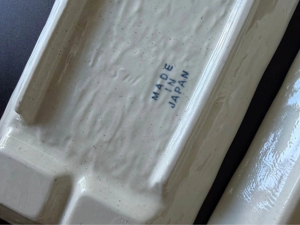 Vintage Made in Japan Ceramic Sushi Plates - photo 2