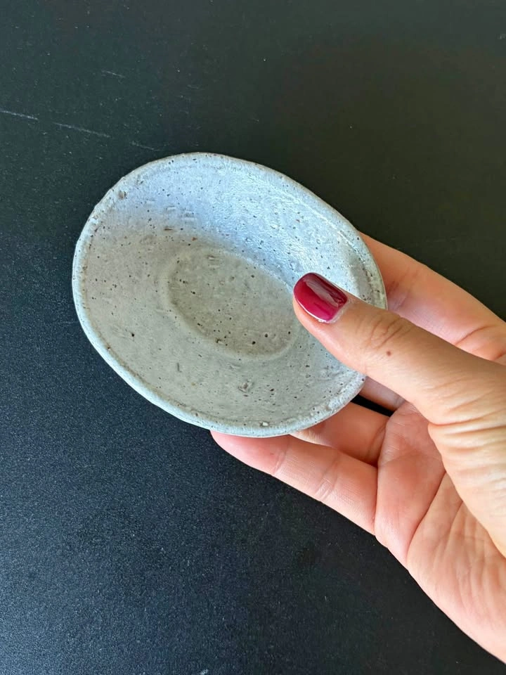 Handmade Speckled Ceramic dipping bowl