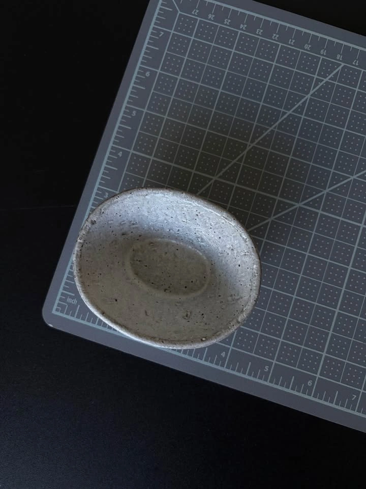 Handmade Speckled Ceramic dipping bowl - photo 5