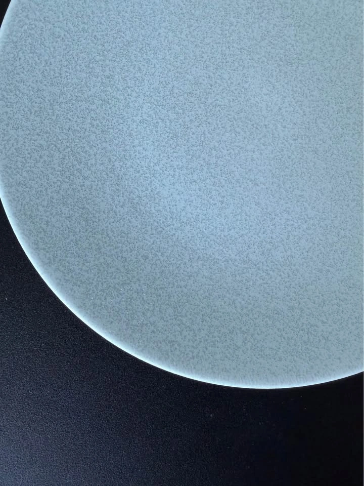 Kanesuzu Japan Speckled Blue Ceramic Plate 17.5cm - photo 2