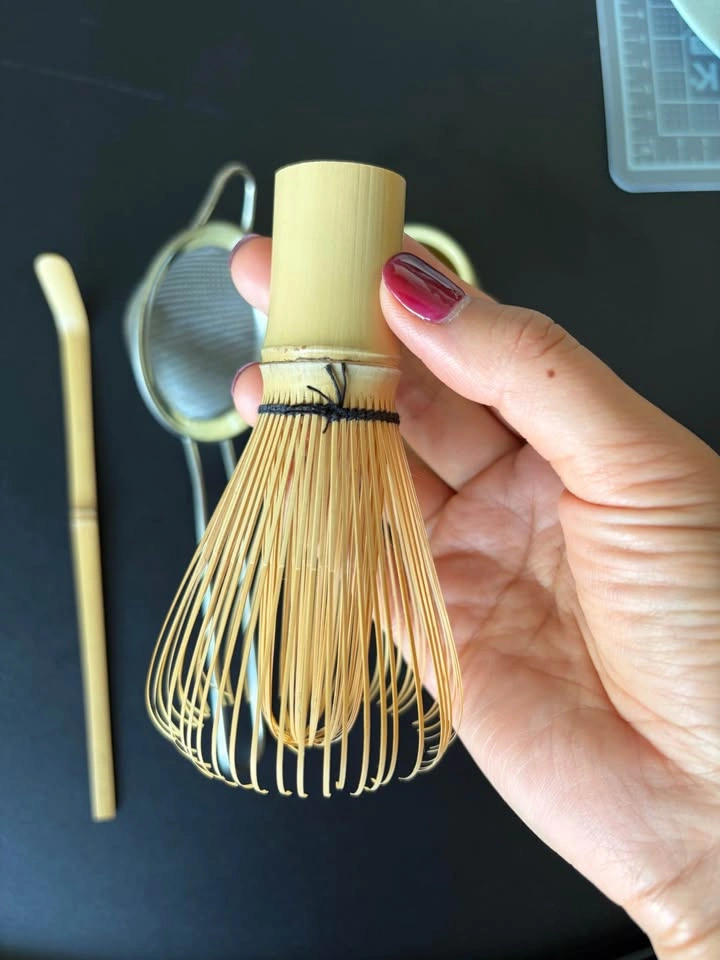4-Piece Bamboo Matcha Whisk Set - photo 2