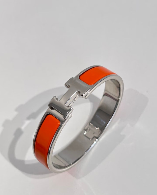 Mint condition Hermès Clic H Bracelet Full set