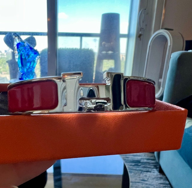 Mint condition Authentic Hermès Clic H Bracelet PM - photo 4