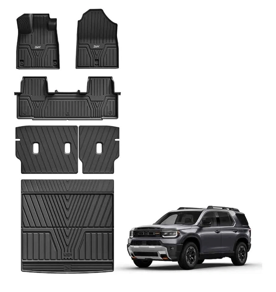 Brand new 3W 2026 Honda Passport All-Weather Floor Mats & Cargo