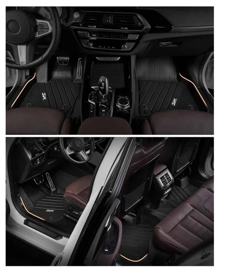 3W Premium All-Weather Floor & Cargo Mat Set for Nissan Pathfind - photo 3