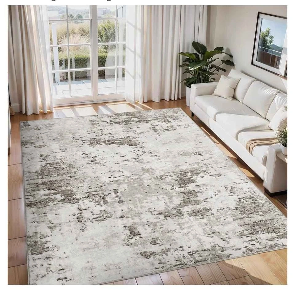 Brand new 10x13 Modern Abstract Rug - Taupe/Beige - photo 2