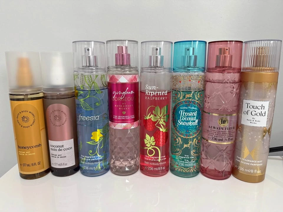 Bath and Body Works Sprays