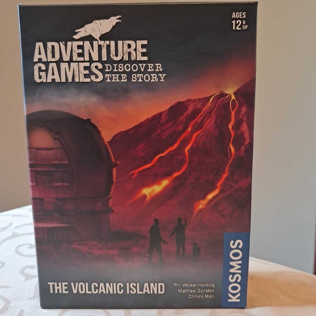Adventure Games: The Volcanic Island Board Game