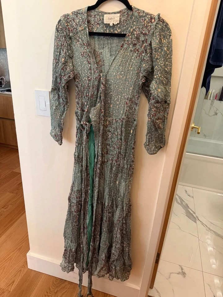 ba&sh Floral Maxi Dress Size XS - photo 4