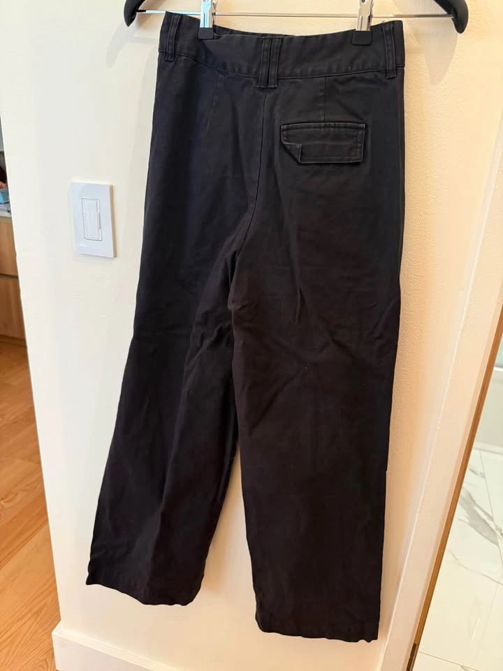 Whistles Black Wide-Leg Trousers - photo 3