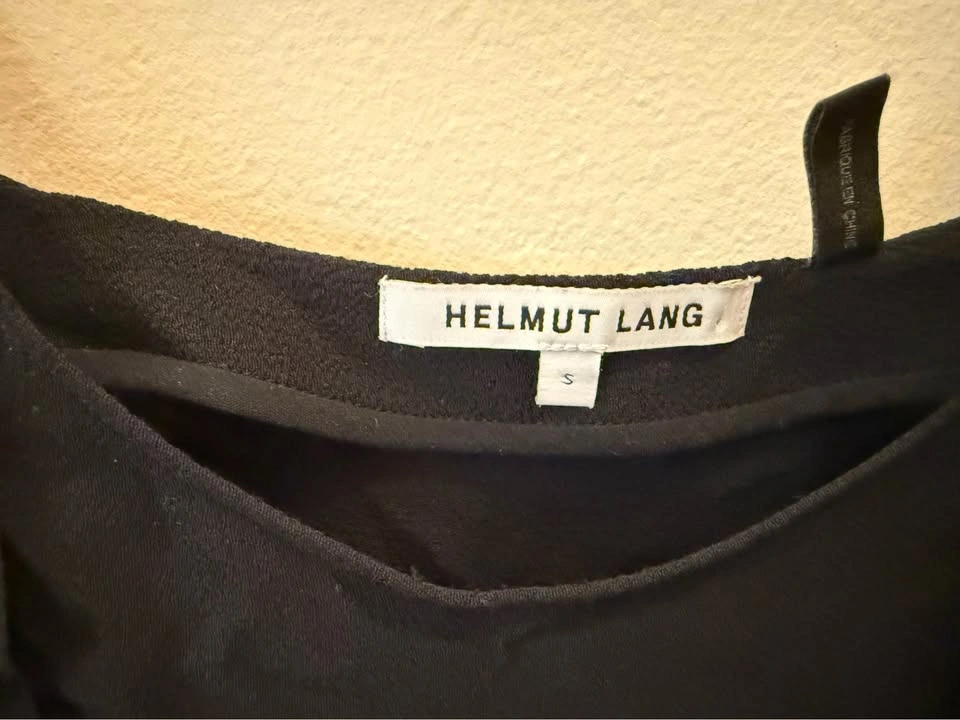 Helmut Lang Black Tank Top - photo 3
