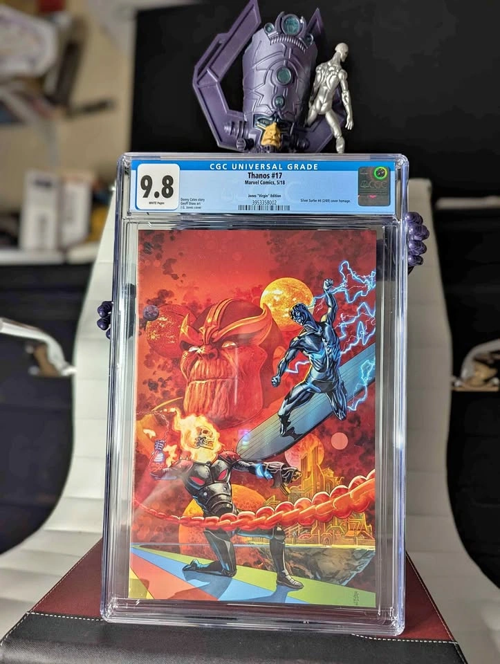 Thanos #17 CGC 9.8 - J.G. Jones Virgin Variant Cover (Marvel 201