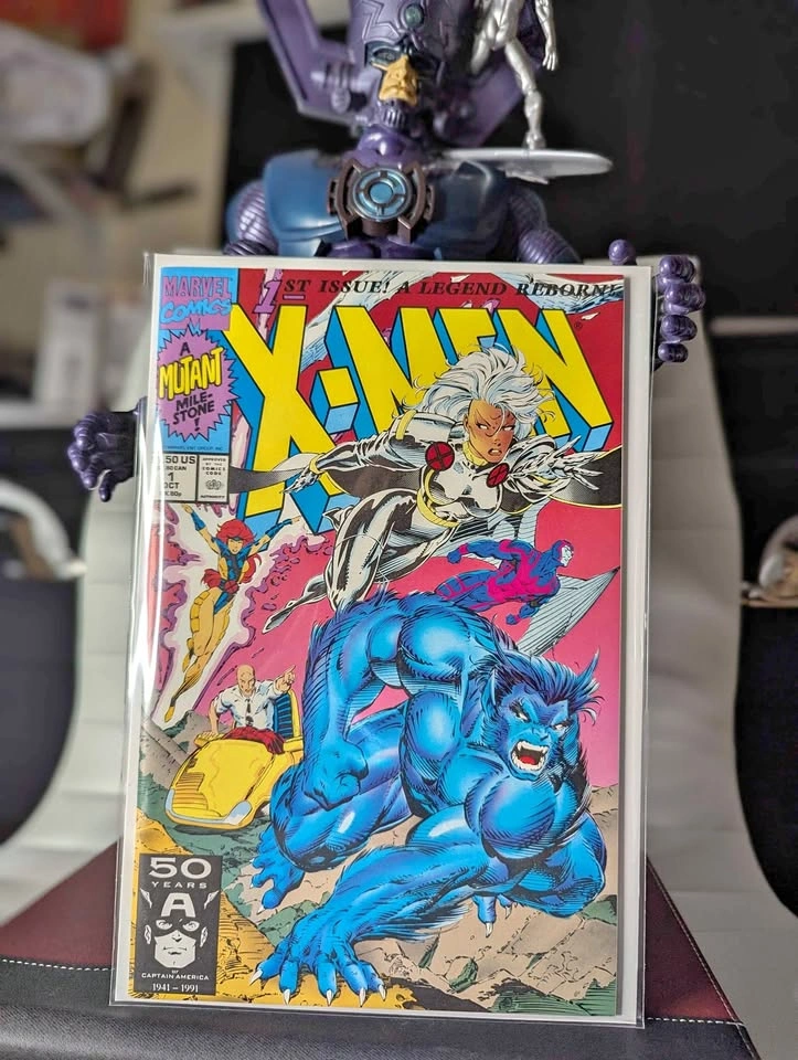 X-Men #1 (1991) - Cover A (Beast & Storm) Jim Lee Art