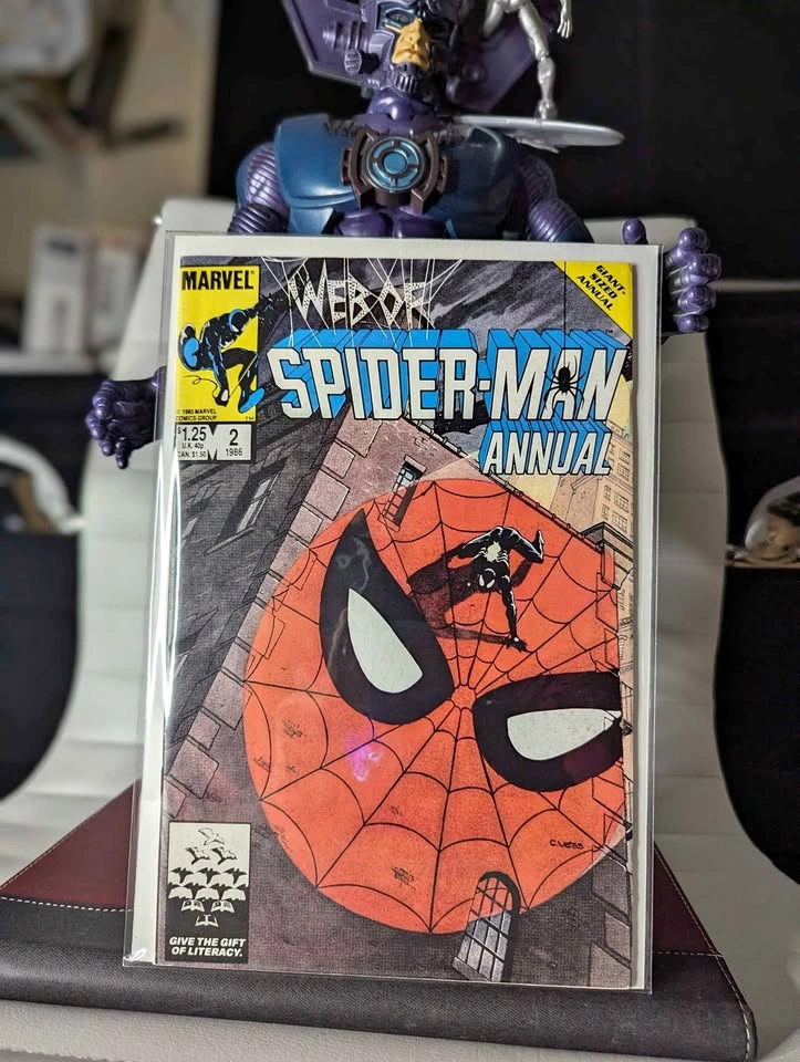 Web of Spider-Man Giant-Sized Annual #2 (1986) - Arthur Adams Ar