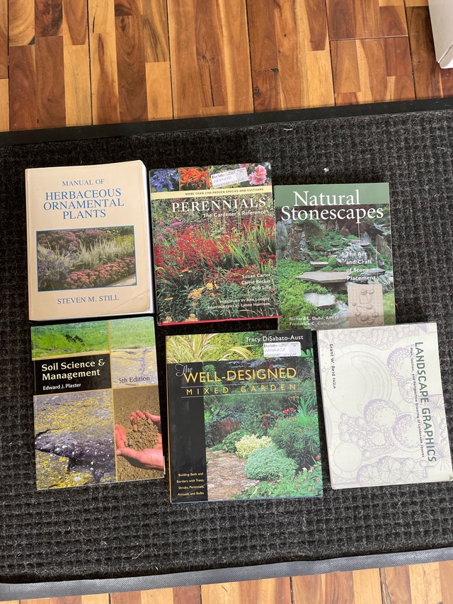 Collection of Horticultural textbooks