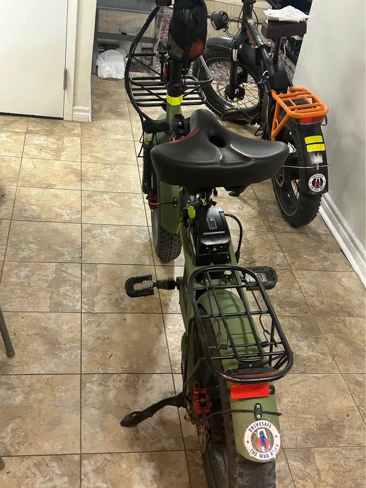 Tankx Folding Fat Tire Cargo Ebike - photo 3