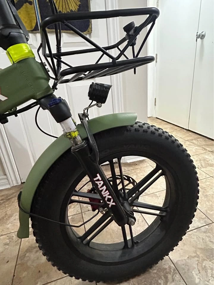 Tankx Folding Fat Tire Cargo Ebike - photo 4