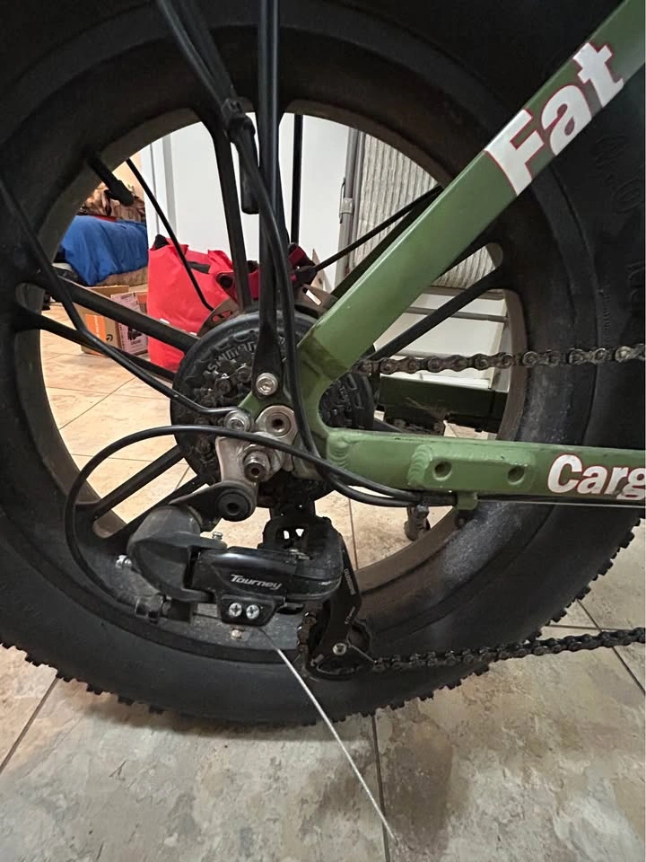 Tankx Folding Fat Tire Cargo Ebike - photo 5