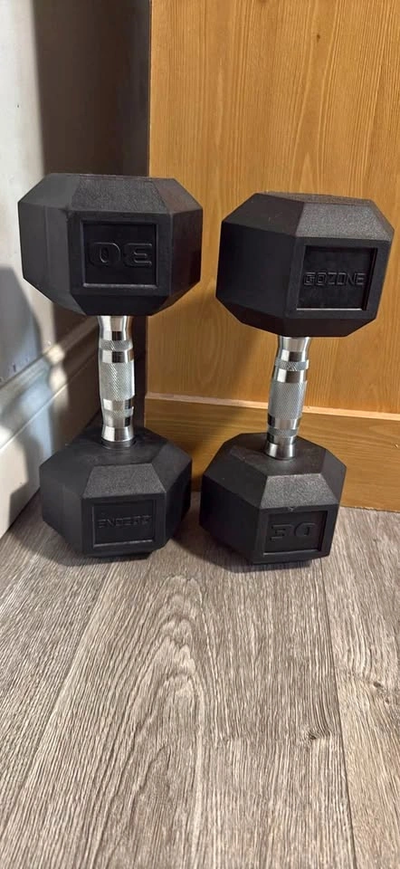 GoZone 30lb Hex Dumbbells