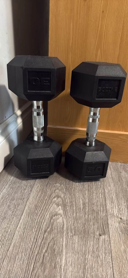 GoZone 30lb Hex Dumbbells - photo 2