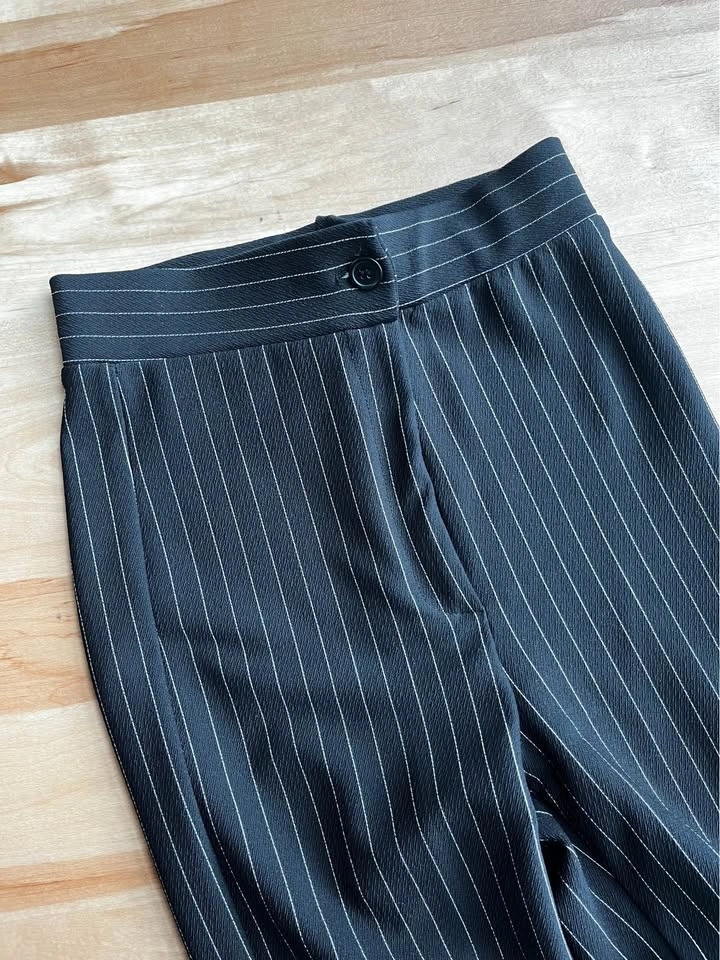 Black striped pants - photo 2