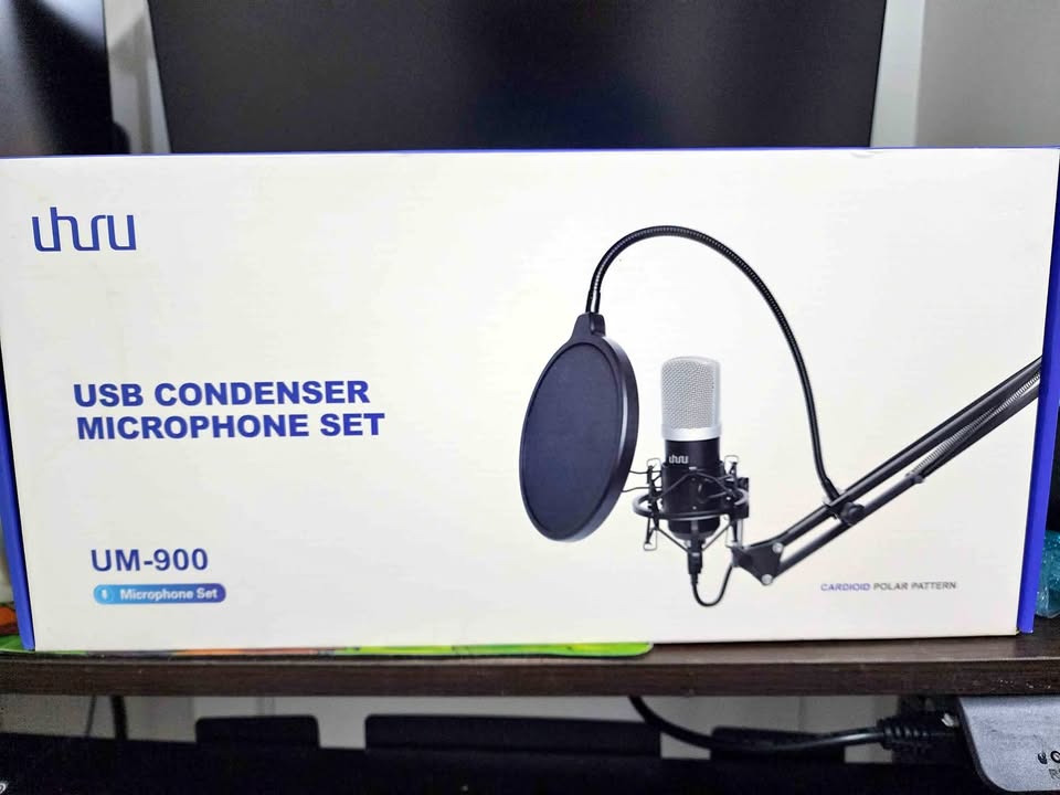 USB Microphone, uhuru Podcast Mic Kit w/ Pop Filter & Stand