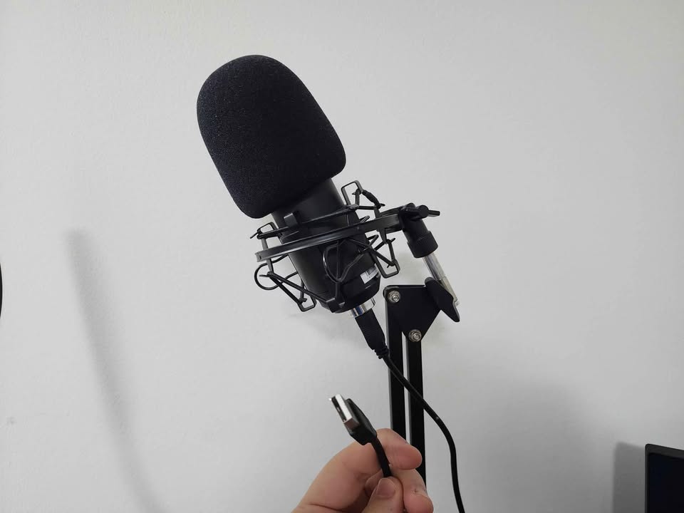USB Microphone, uhuru Podcast Mic Kit w/ Pop Filter & Stand - photo 3