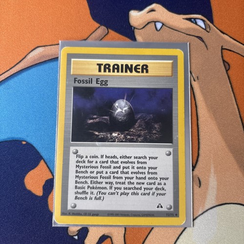 Fossil Egg 72/75 Uncommon Neo Discovery Pokemon Unlimited - photo 3
