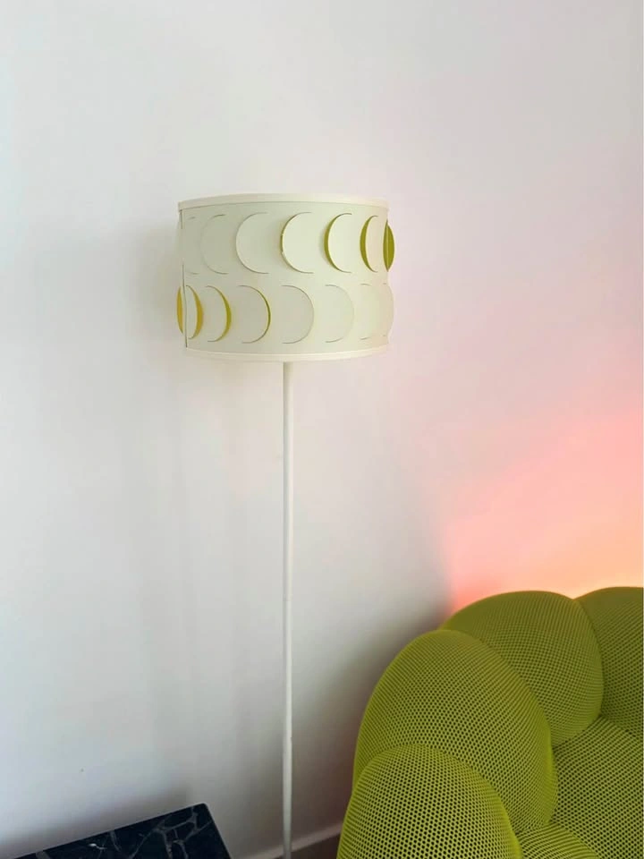 KATE SPADE “DOTTIE” WHITE AND GREEN FLOOR LAMP!