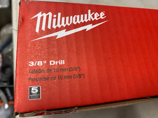 Milwaukee 0240-20 3/8” corded drill New in box - photo 5