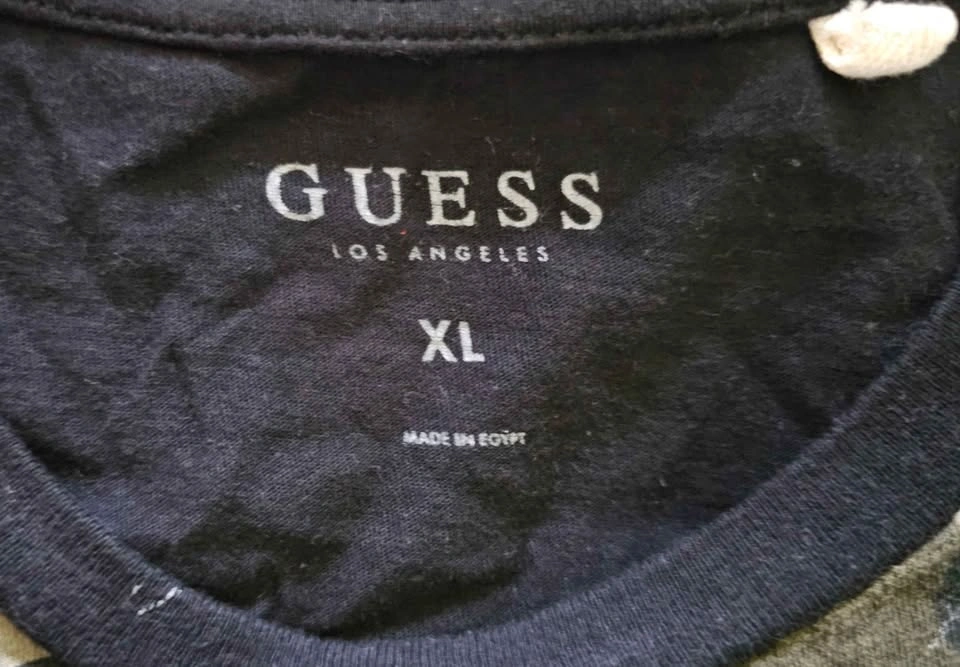 Guess Camo Graphic T-Shirt - Size XL - photo 2