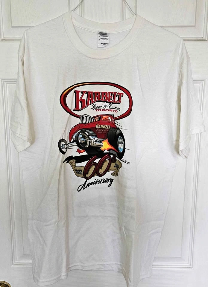 Brand New Karbelt Speed & Custom Toronto 60th Anniversary T-Shir