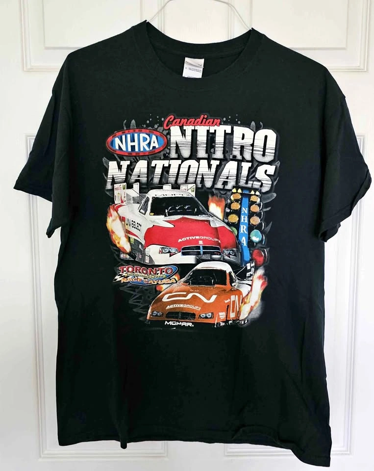 Brand New Canadian NHRA Nitro Nationals T-Shirt - Size Large
