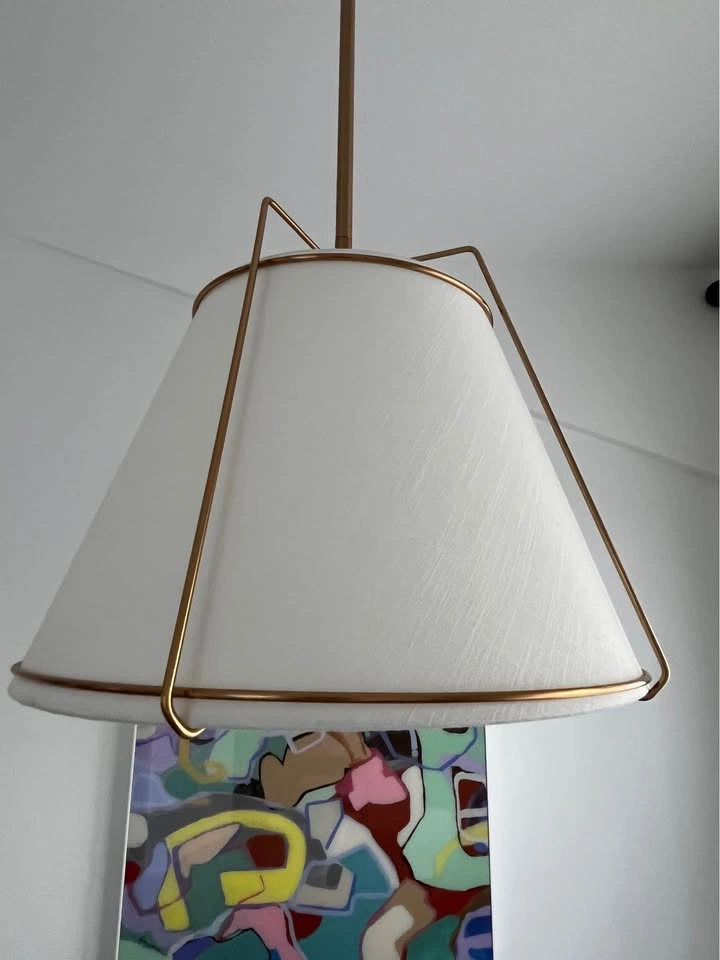 15 Pendant Light in Brushed Brass - photo 2