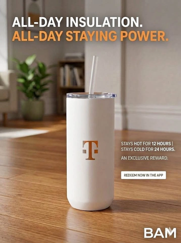 White Insulated Tumbler
