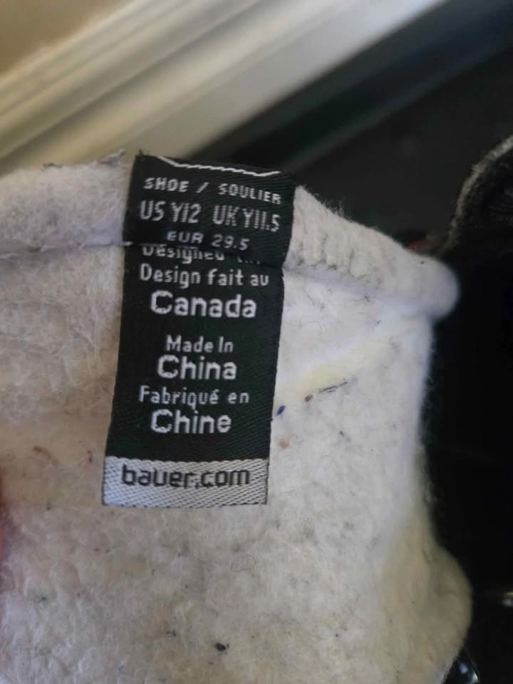 Bauer Vapor ice skates sz Y12 - photo 2
