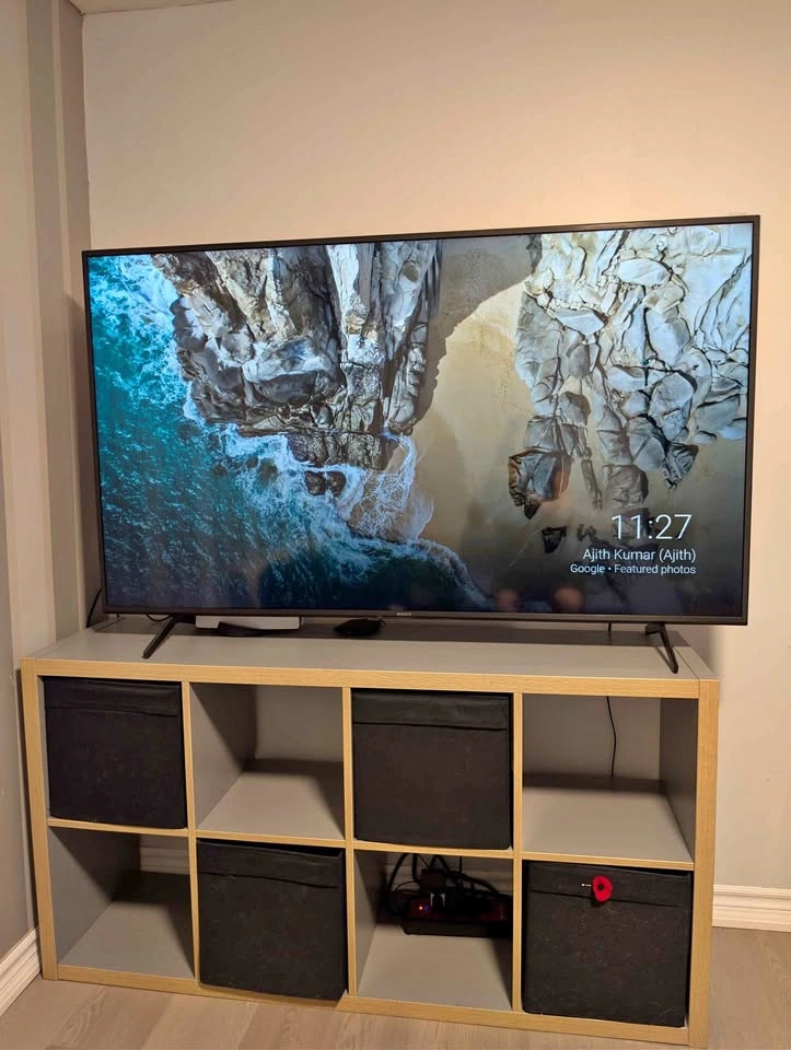 Sony BRAVIA 65" 4K Smart TV (KD-65X80J) - Perfect Condition!