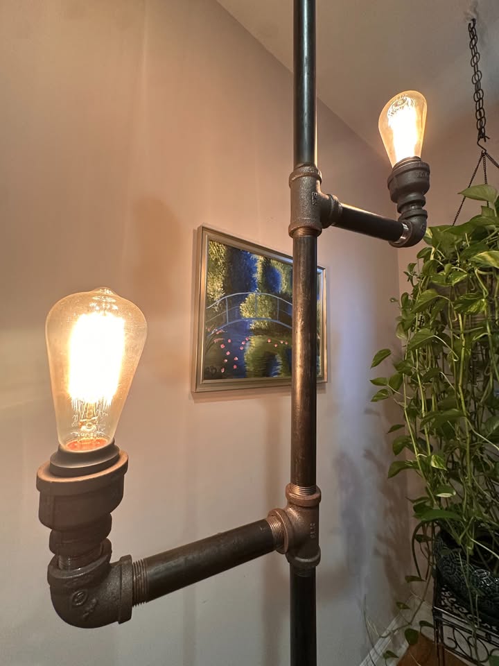 Industrial Style Floor Lamp - photo 2