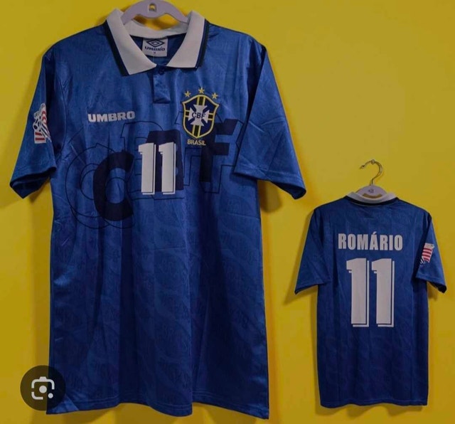 Brazil 1994 Away Jersey WC Romario XL