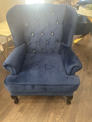 navy blue chair