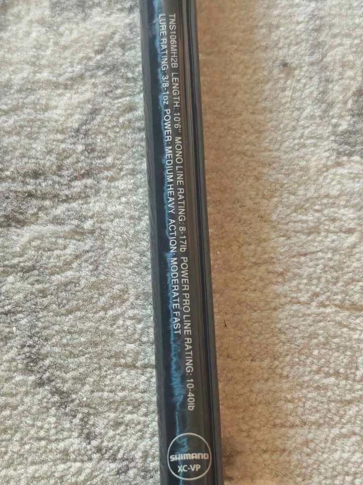 shimano technium 10"6 spinning rod HM - photo 2