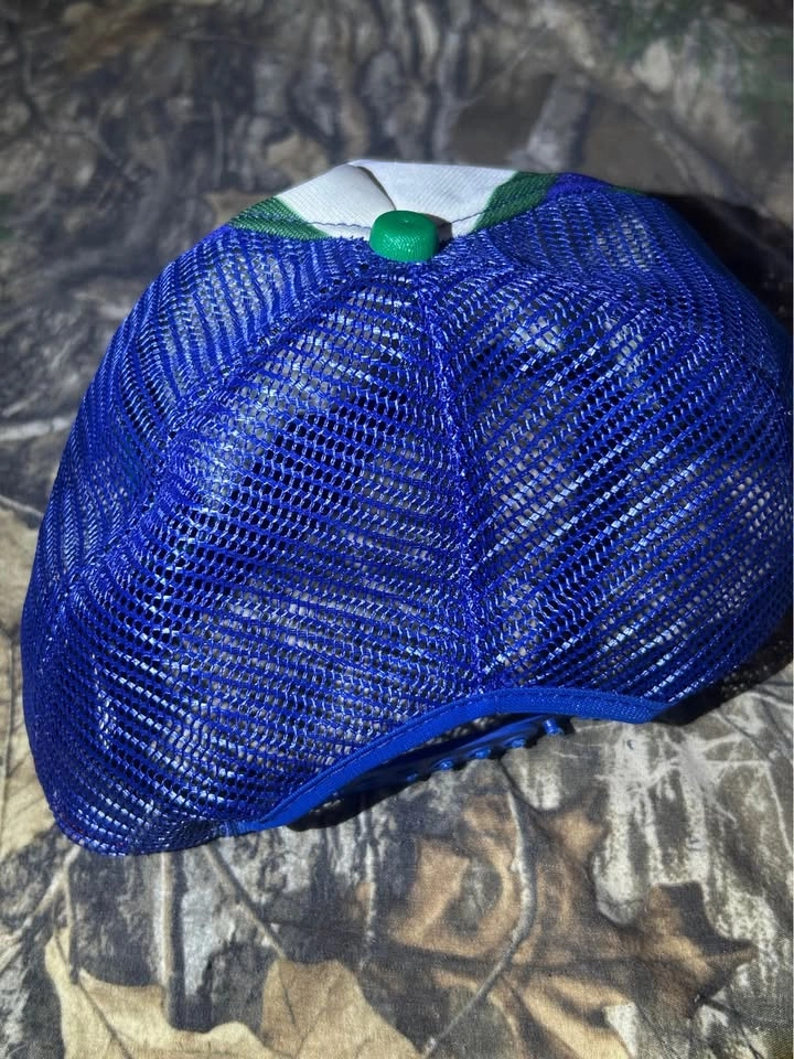 Vintage Retro 1980s Seattle Seahawks Snapback Cap - photo 4