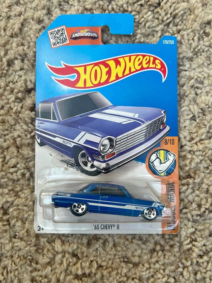 2016 Hot Wheels ‘63 Chevy II Muscle Mania 8/10