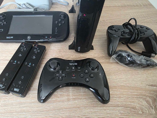 Nintendo Wii U 32GB Black modded bundle - photo 2