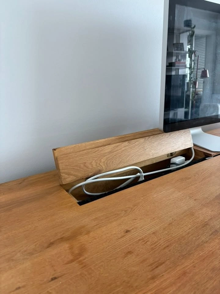 MCM Wood Desk - photo 3