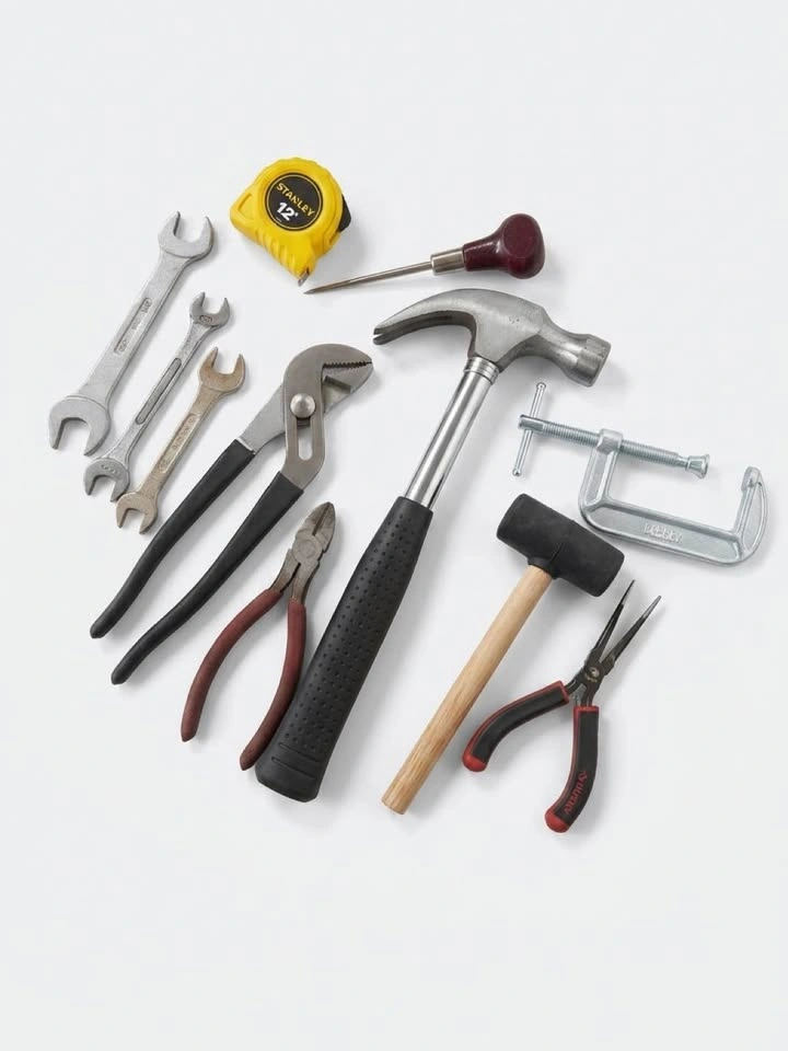 Large Household Tool Bundle – Hand Tools, Level, Cords & Power B - photo 4