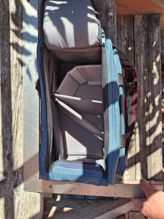Large camera bag, 18" long, 9" wide 9" deep - photo 2